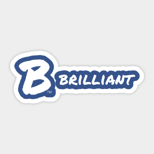 B Brilliant Sticker